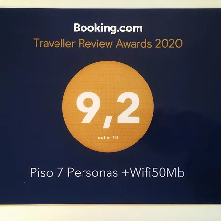 Piso 7 Personas Wifi 1gb Telde